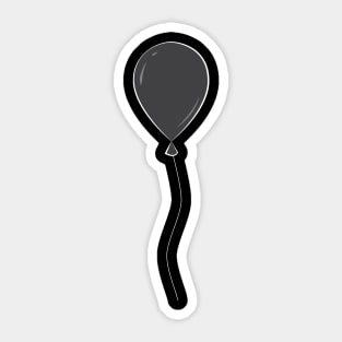 Minimal Balloon Design Sticker